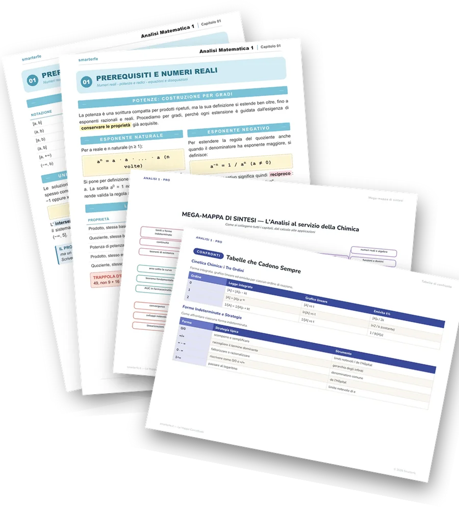 Dispense di Analisi Matematica 1 per Chimica · Farmacia · CTF con il Fascicolo PRO