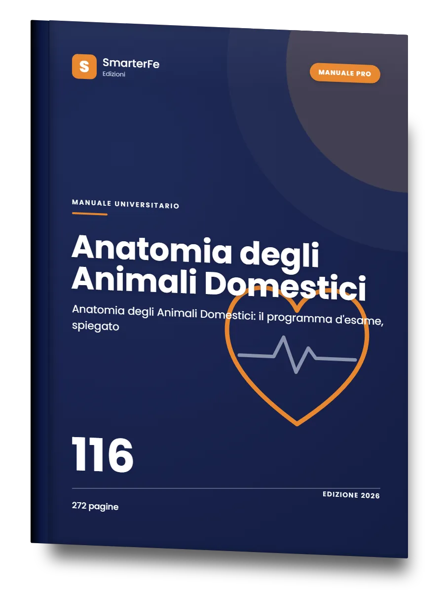 Dispense di Anatomia degli Animali Domestici con le Mappe Concettuali