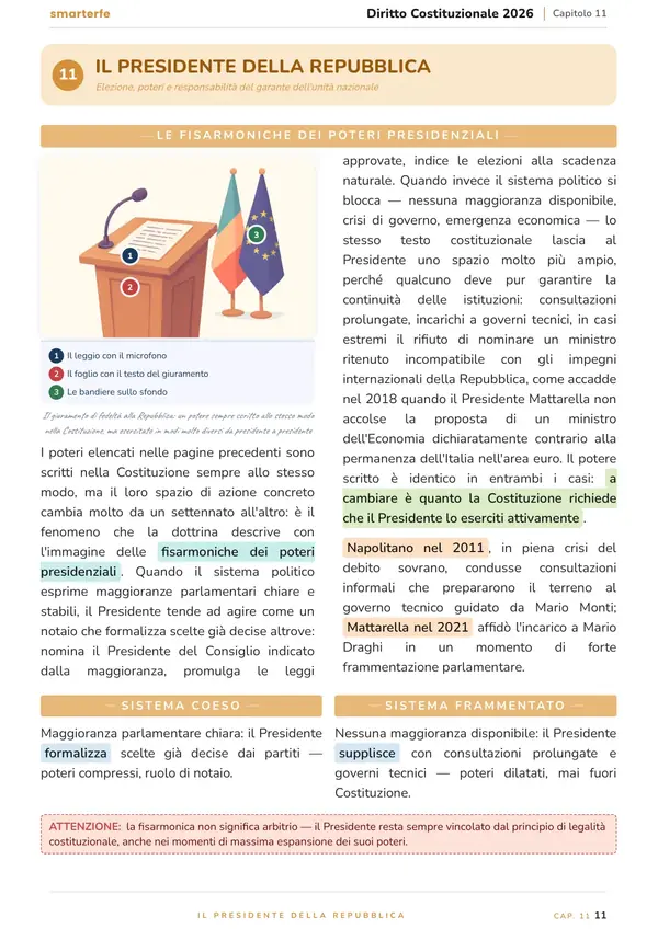 Pagina del Manuale di Diritto Costituzionale