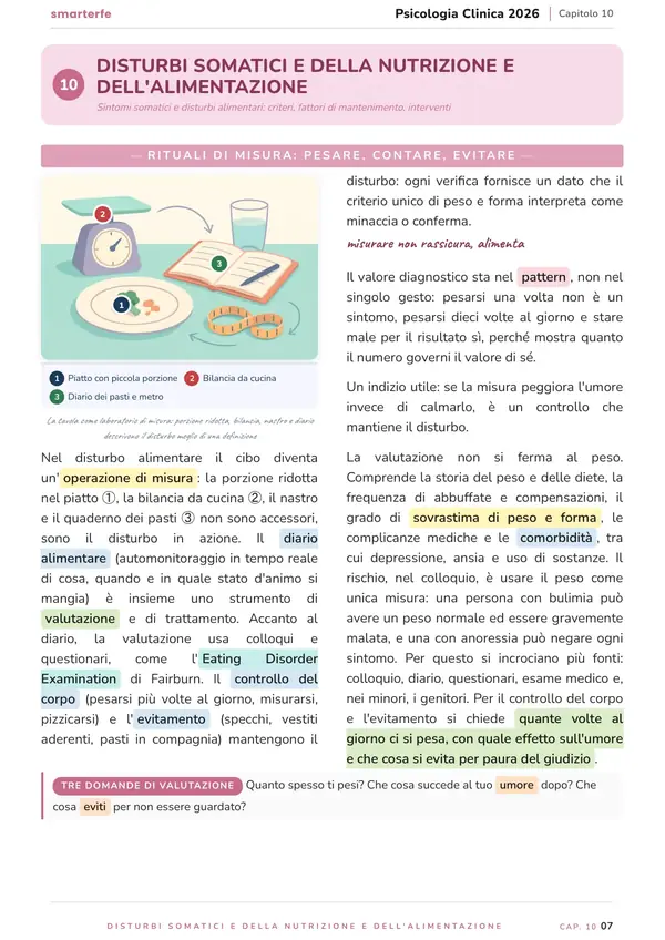 Pagina del Manuale di Psicologia Clinica