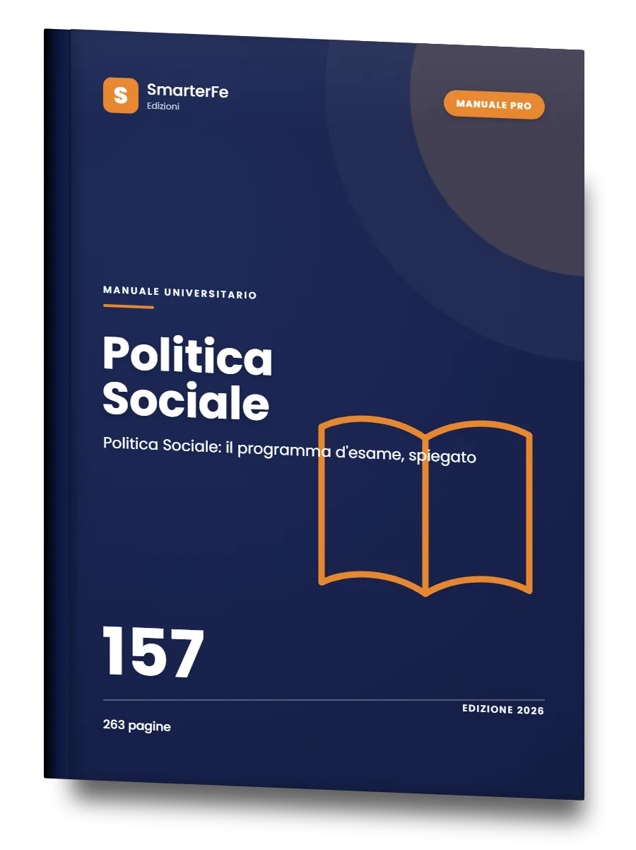 Dispense di Politica Sociale con le Mappe Concettuali