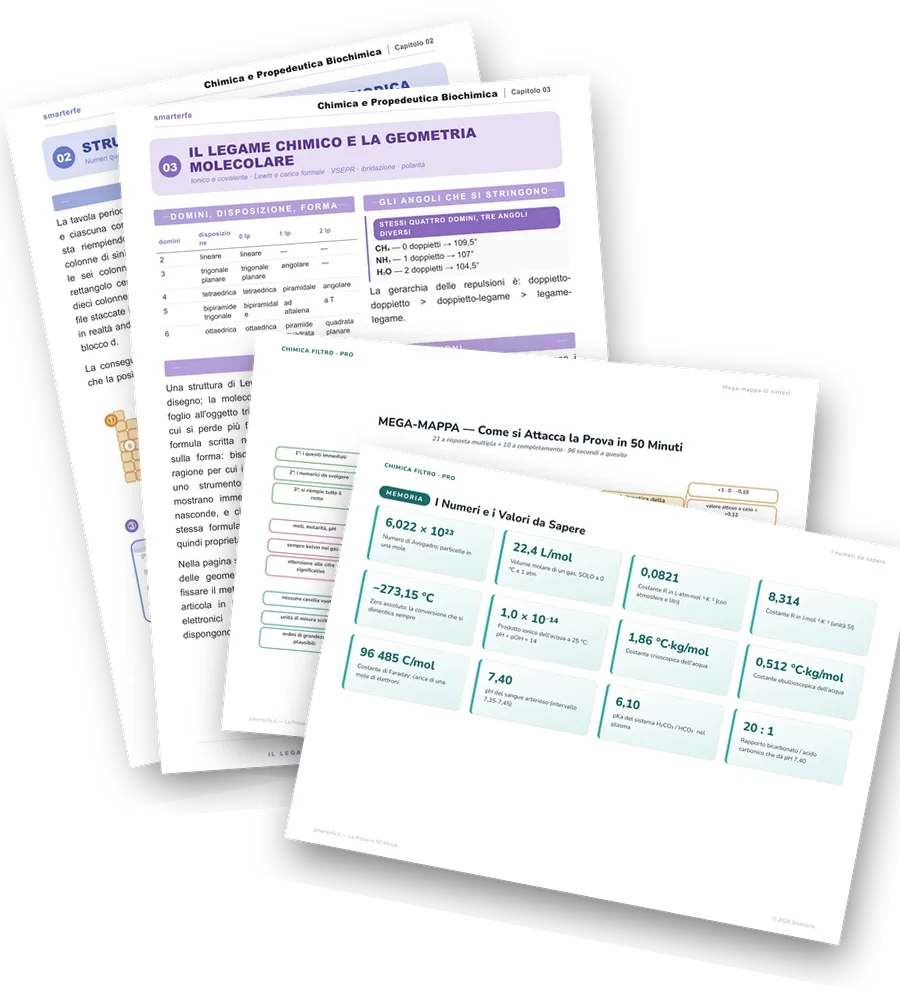 Dispense di Chimica e Propedeutica Biochimica con il Fascicolo PRO