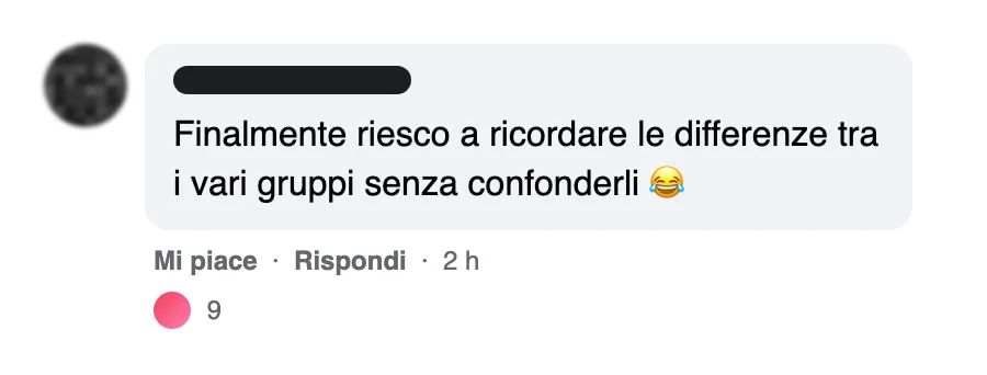 Messaggio di uno studente dopo l'esame