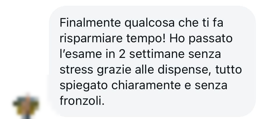 Recensione studente