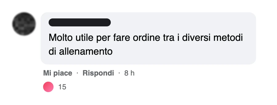 Messaggio di uno studente dopo l'esame