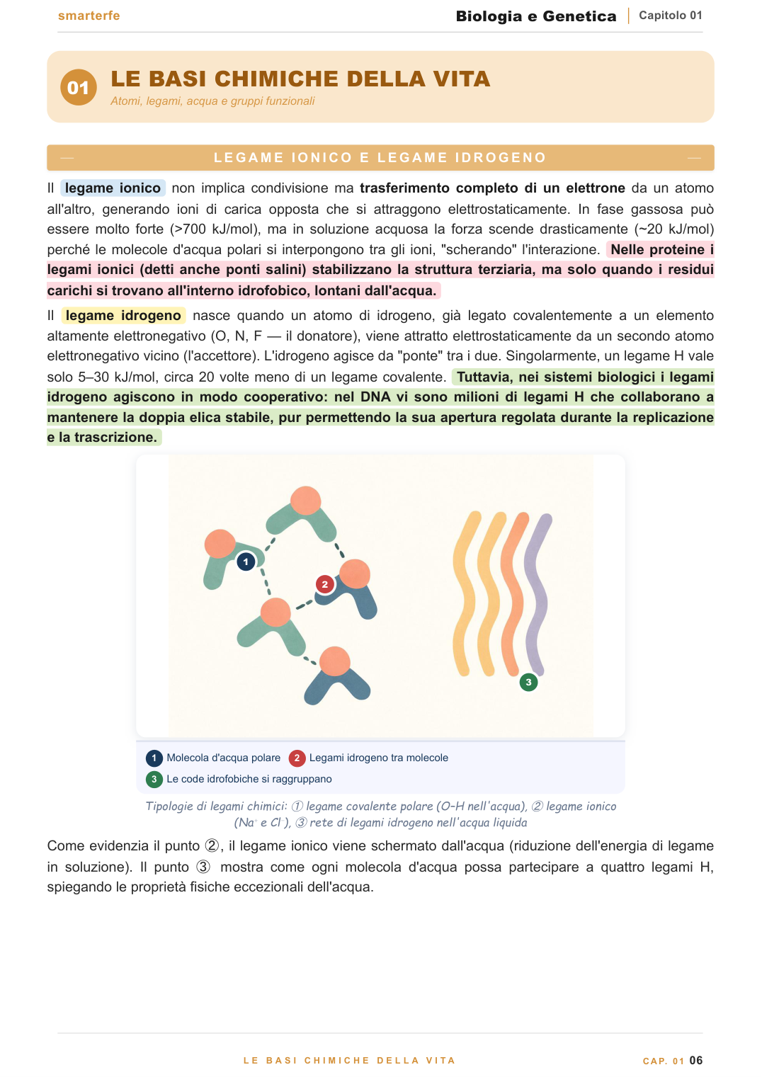 Copertina dispensa Biologia e Genetica per il semestre filtro