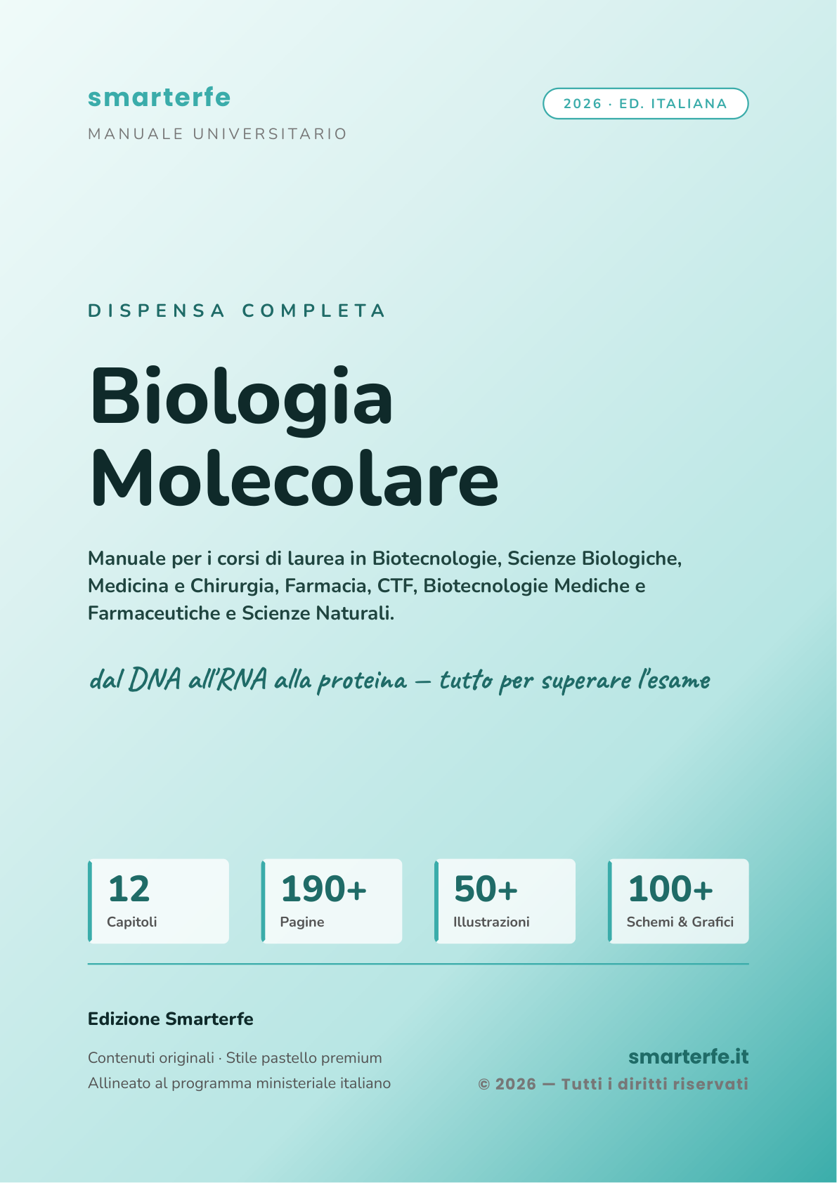 Copertina dispensa Biologia Molecolare