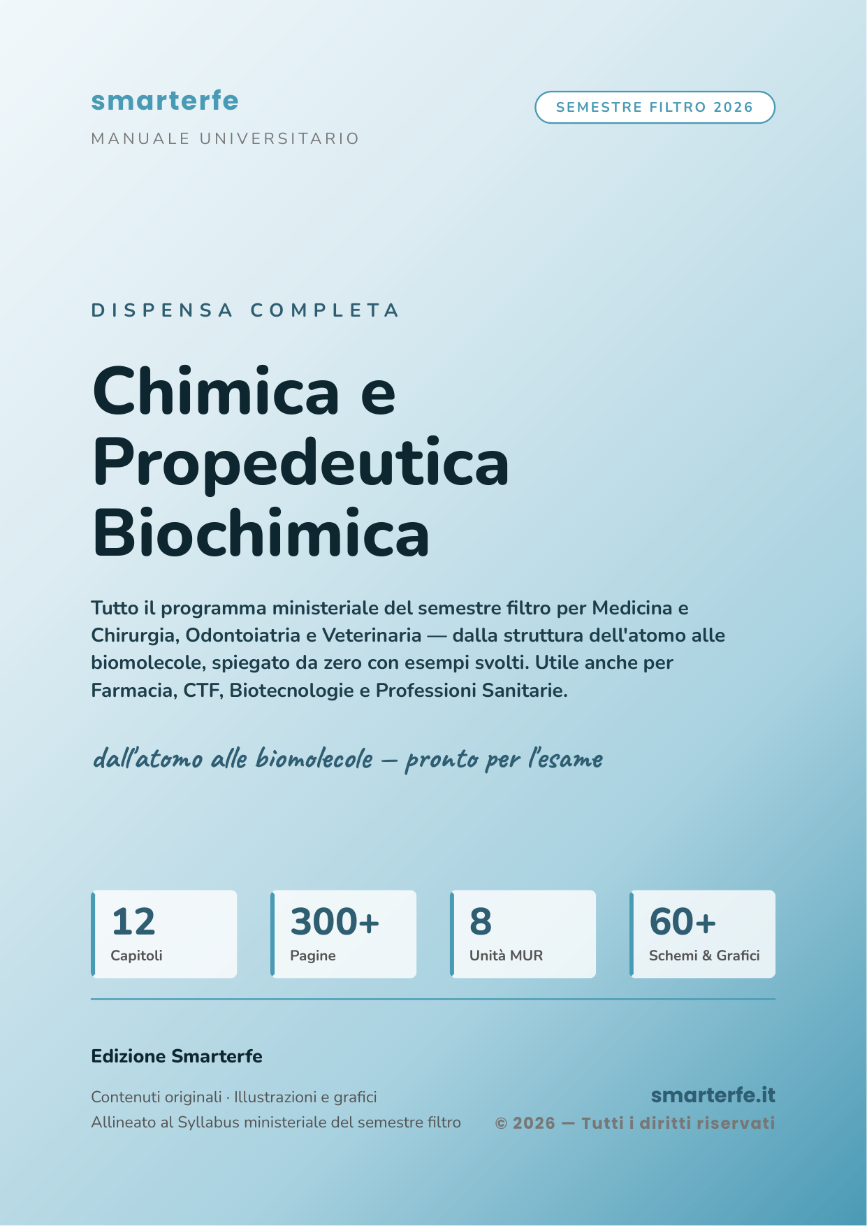 Copertina Chimica e Propedeutica Biochimica