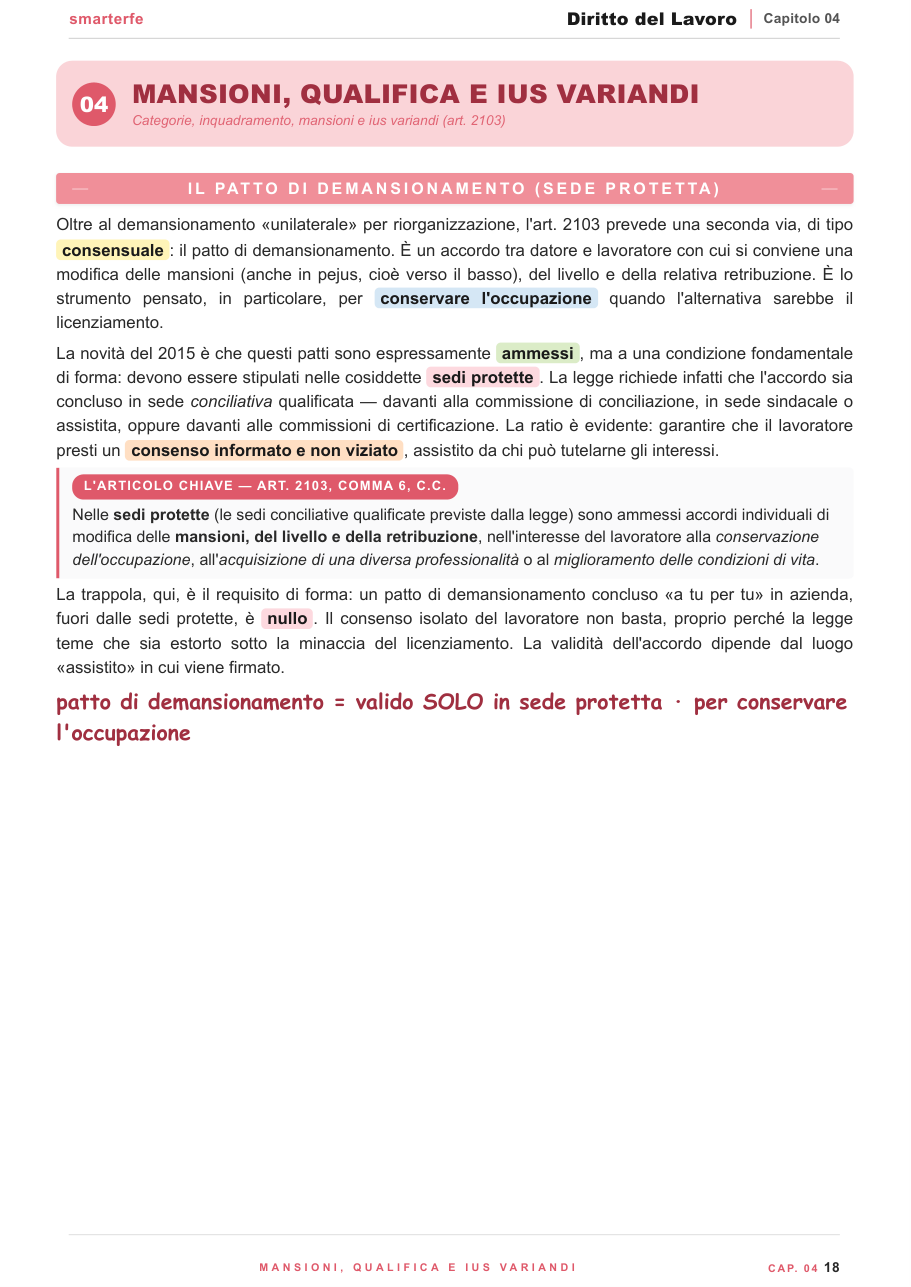 La retribuzione e l'orario di lavoro