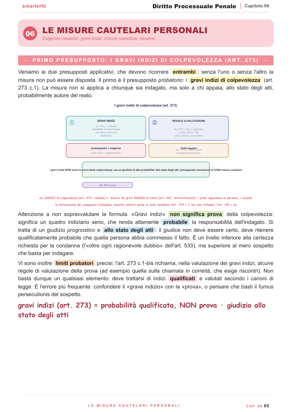 Le misure cautelari personali