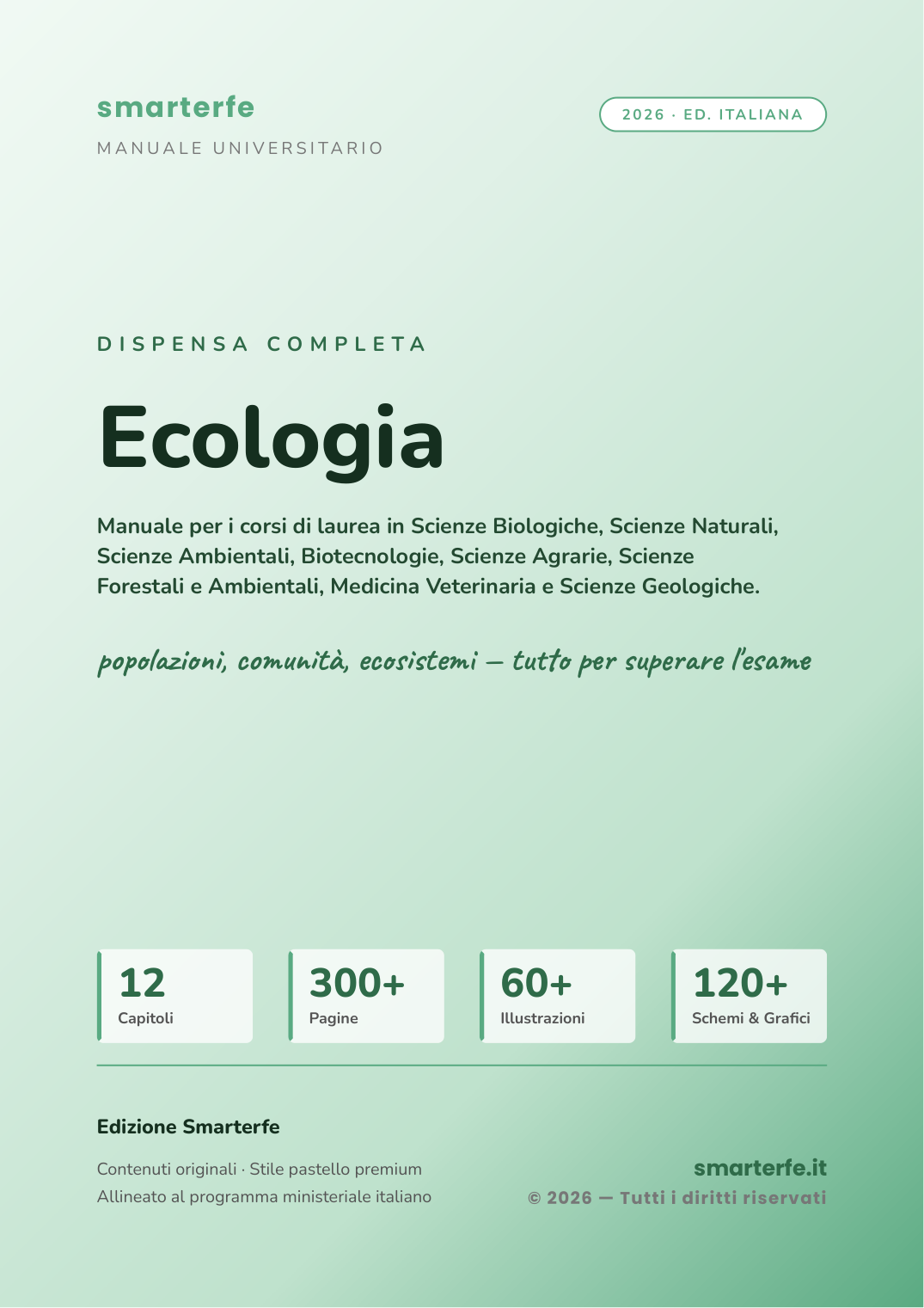 Copertina dispensa Ecologia