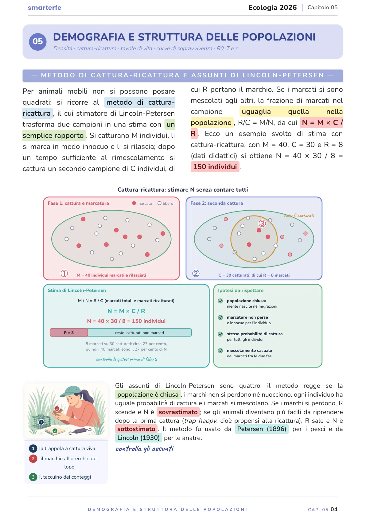 Lo stesso argomento sulle Dispense SmarterFe: schema, passaggi numerati, colori