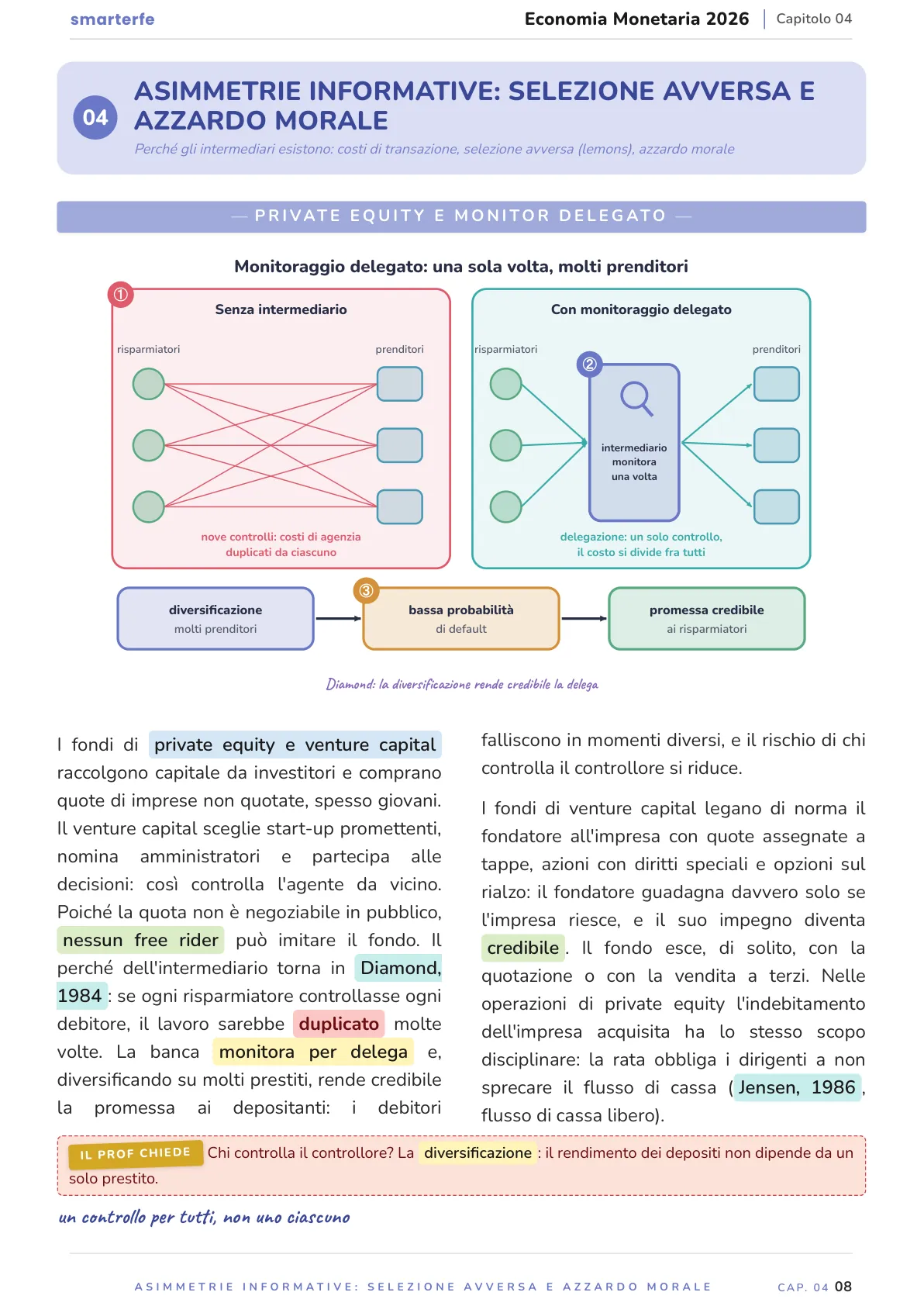 Lo stesso argomento sulle Dispense SmarterFe: schema, passaggi numerati, colori