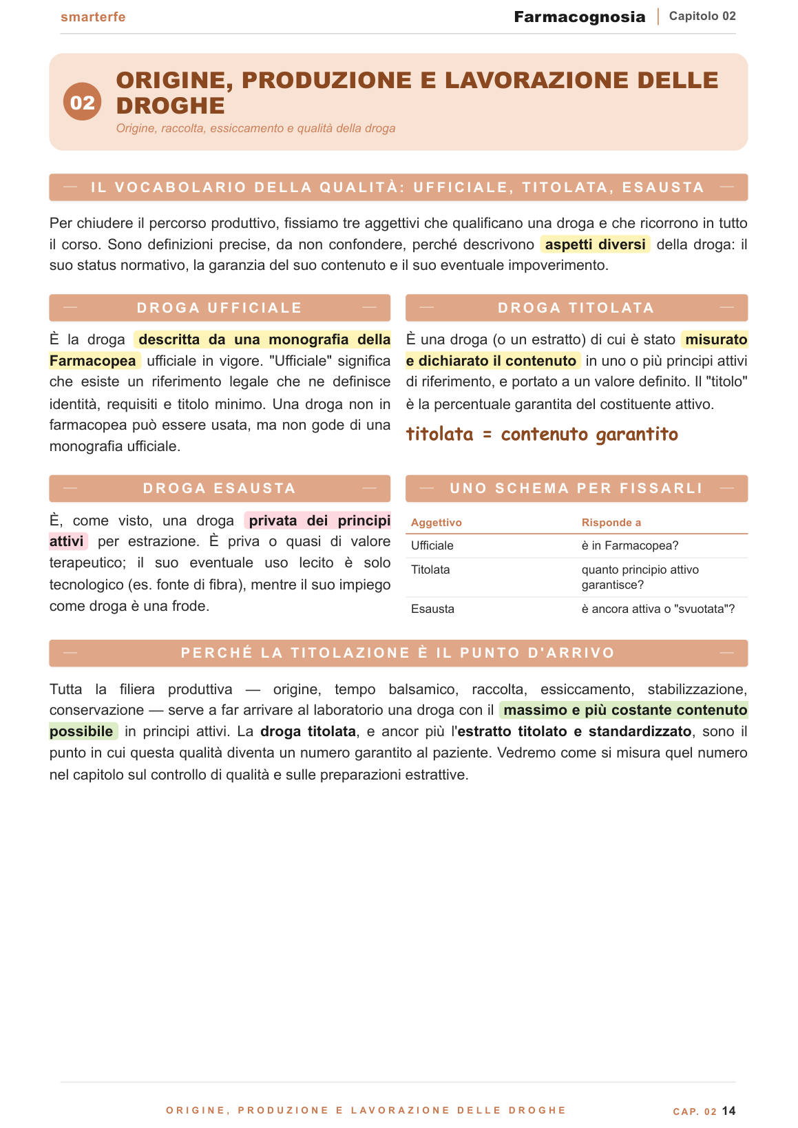 Gli alcaloidi: tropanici, isochinolinici e xantine