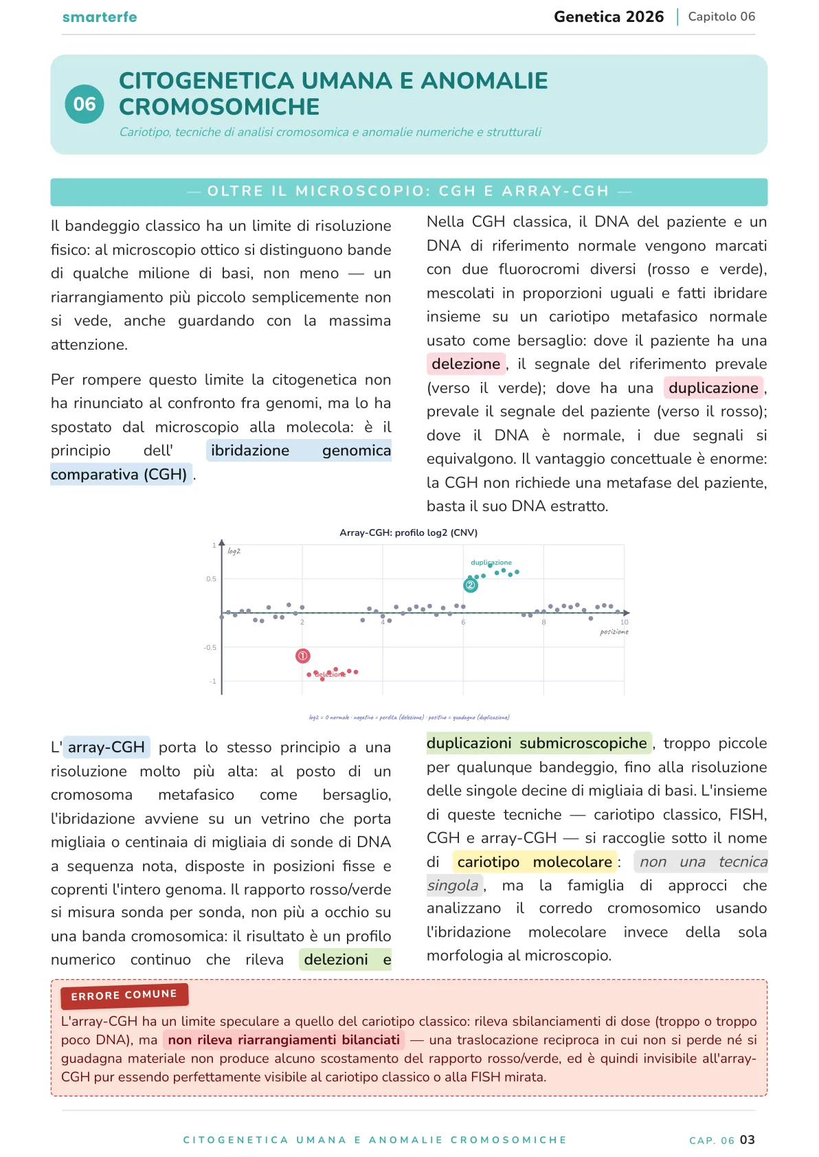 Lo stesso argomento sulle Dispense SmarterFe: schema, passaggi numerati, colori