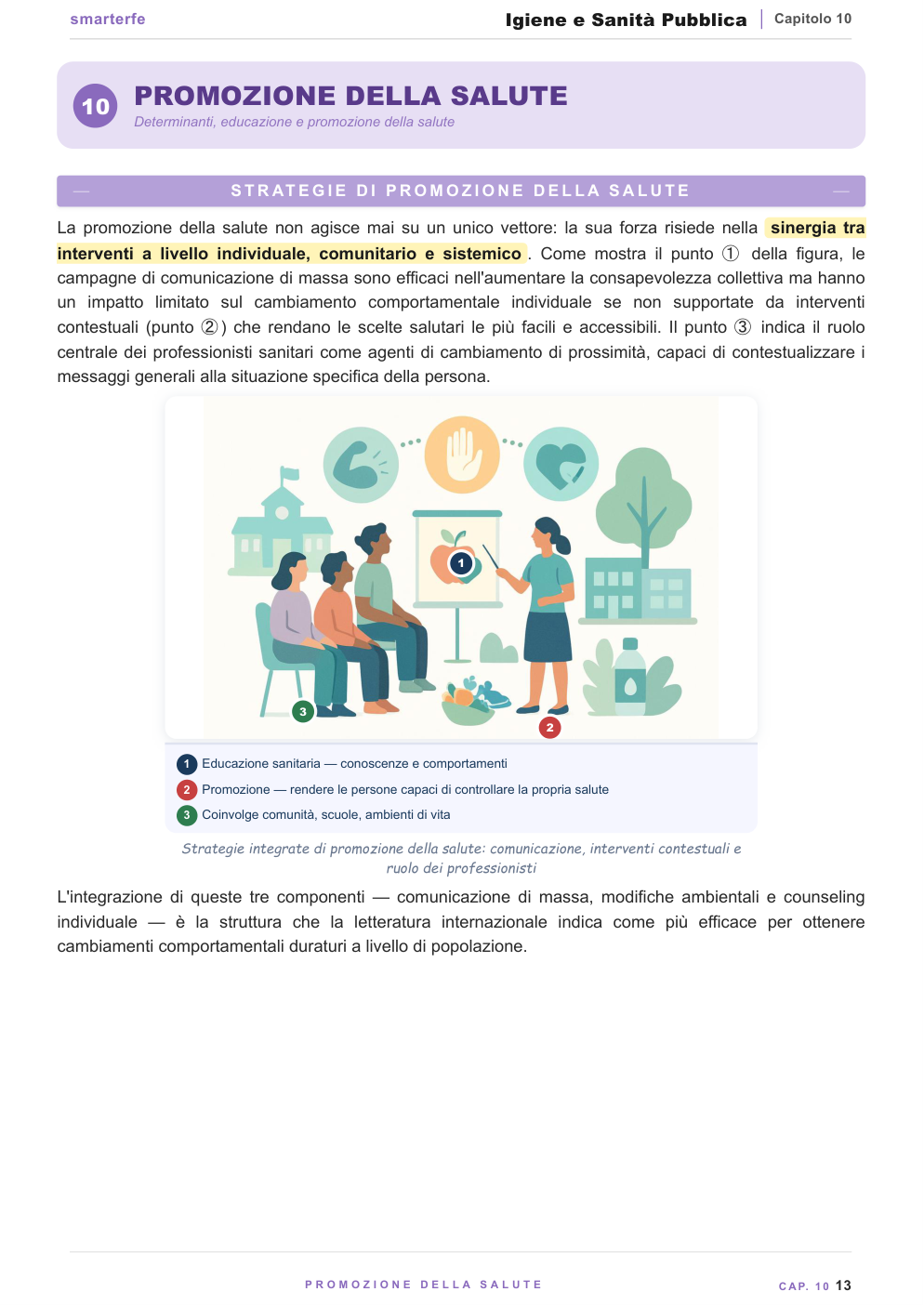 Profilassi malattie infettive — notifica, disinfezione, DPI