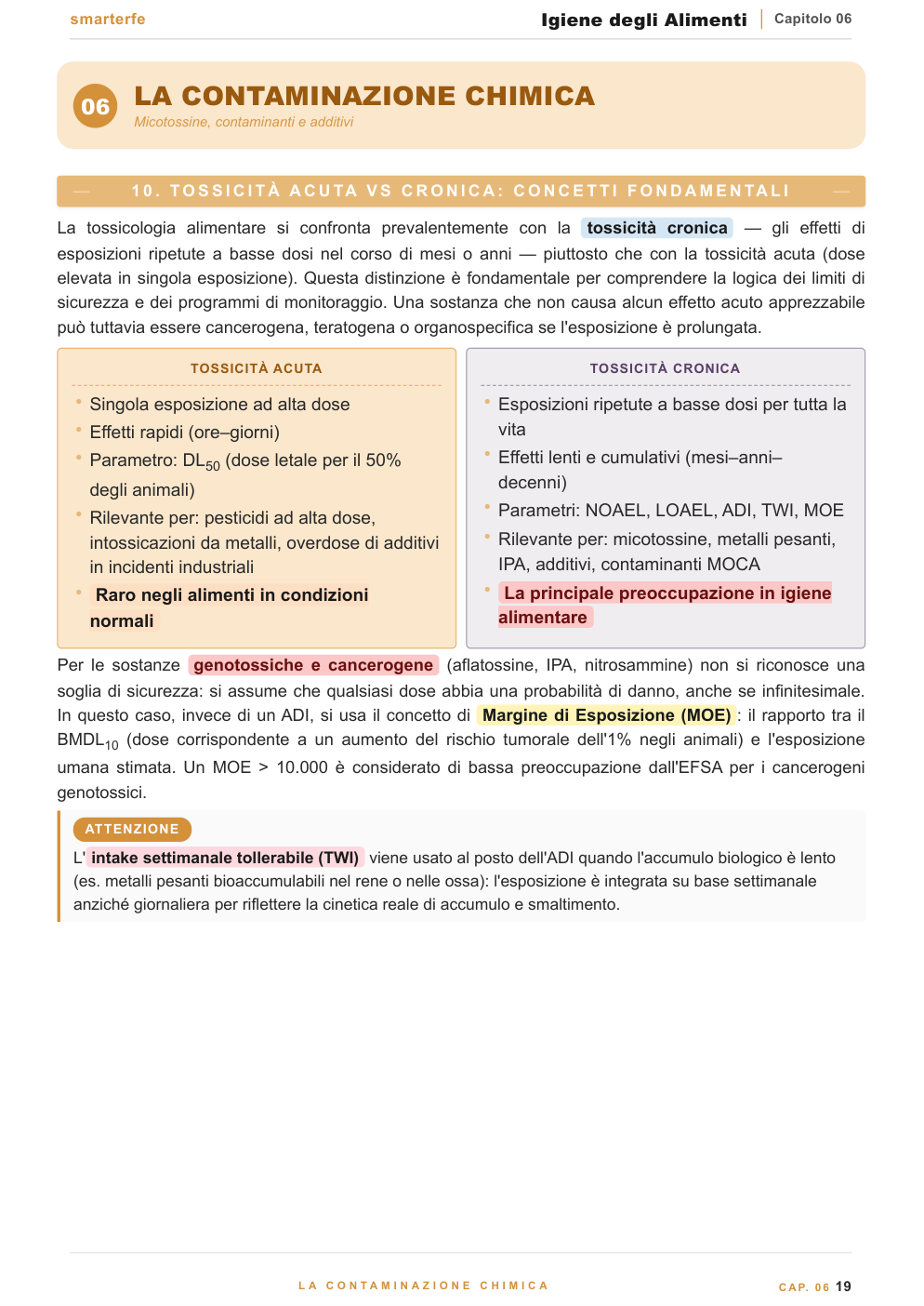Microbiologia degli alimenti — temperatura, attivit&agrave; dell'acqua e pH