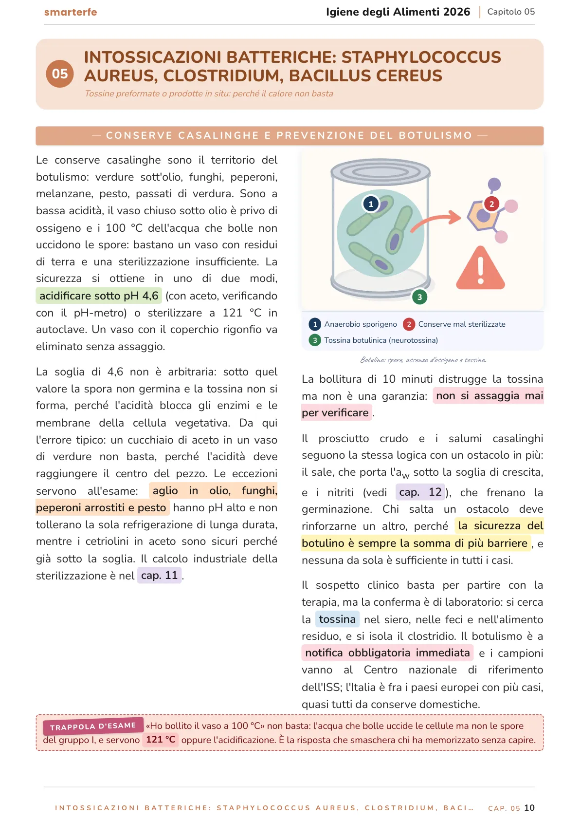 Lo stesso argomento sulle Dispense SmarterFe: schema, passaggi numerati, colori