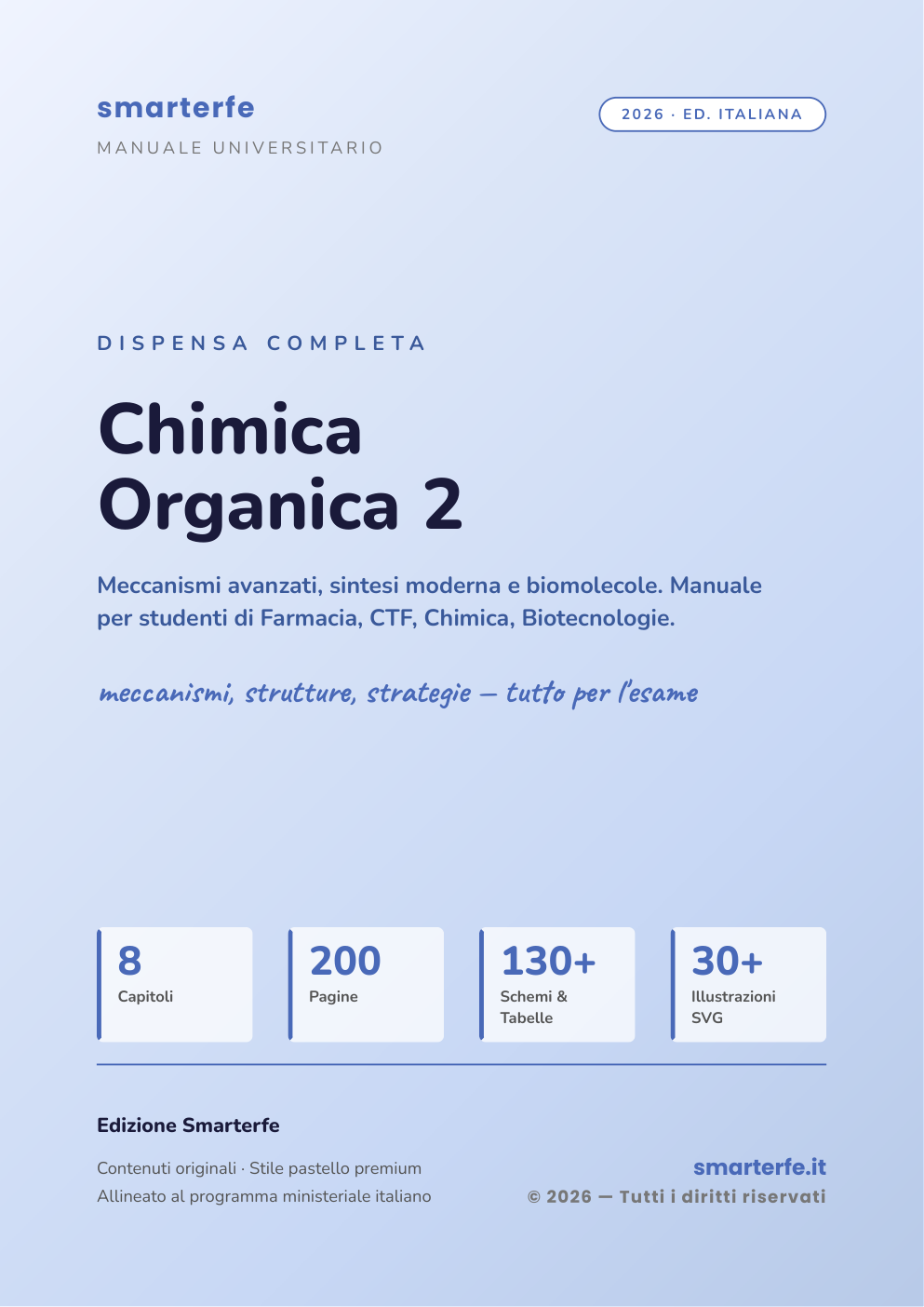 Copertina Chimica Organica 2
