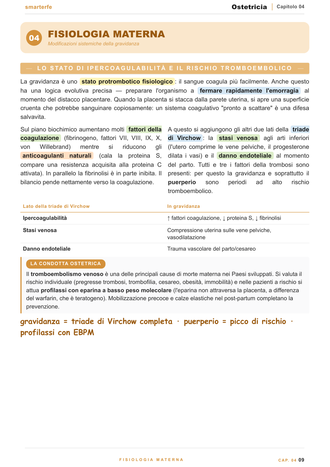 Placenta, annessi fetali e circolazione utero-placentare