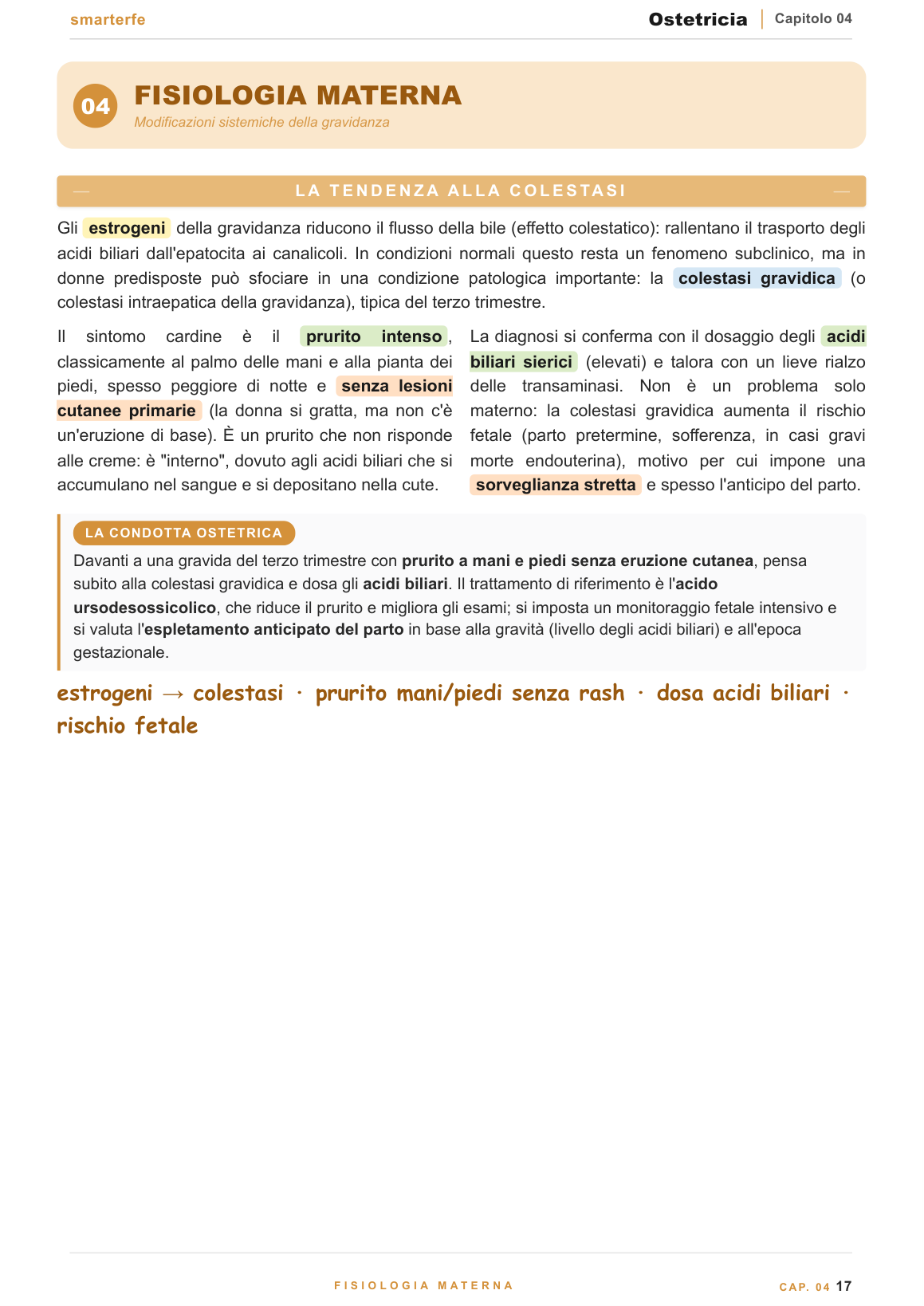 Fisiologia materna e adattamenti della gravidanza