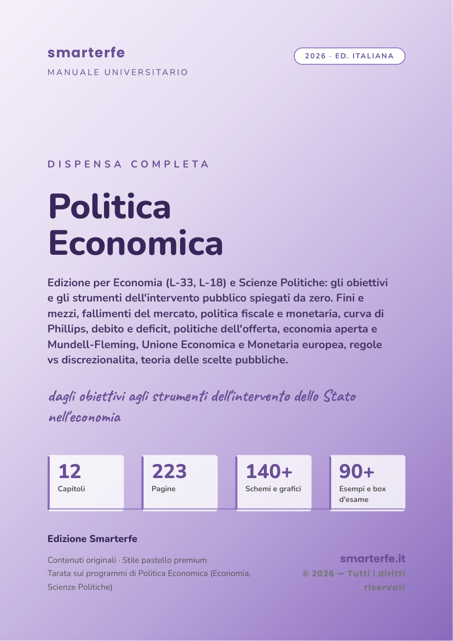 Copertina Politica Economica