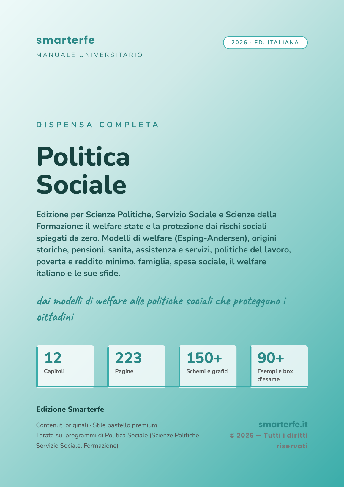 Copertina Politica Sociale