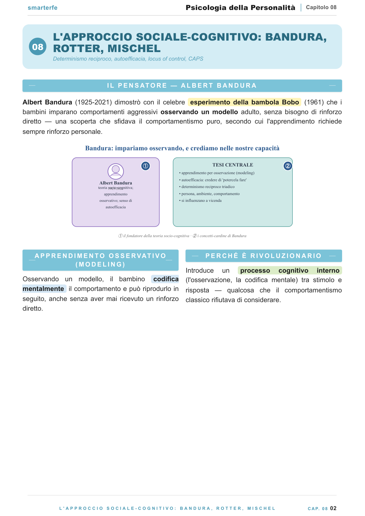 L'approccio sociale-cognitivo