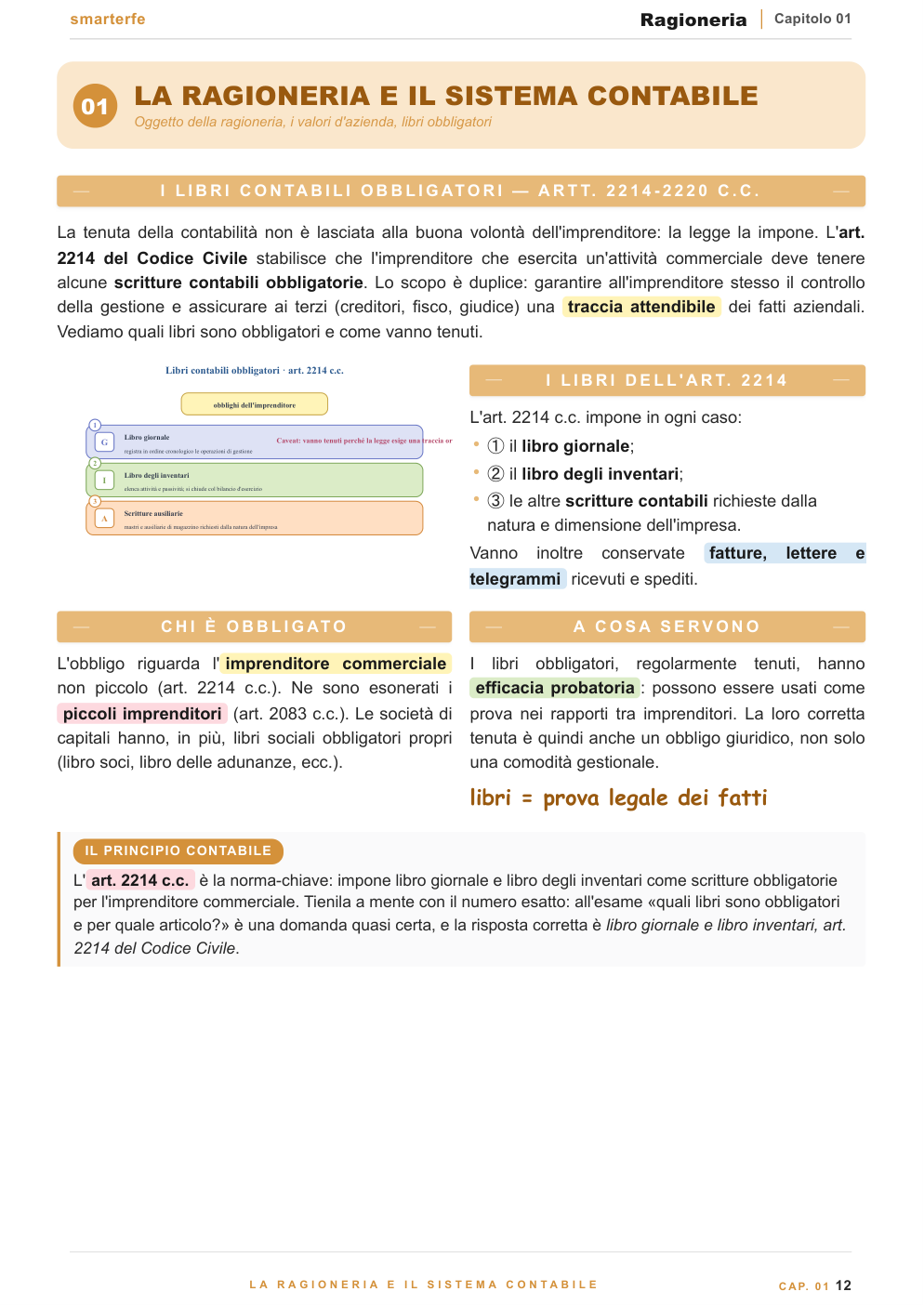 Il conto e il metodo della partita doppia: dare e avere