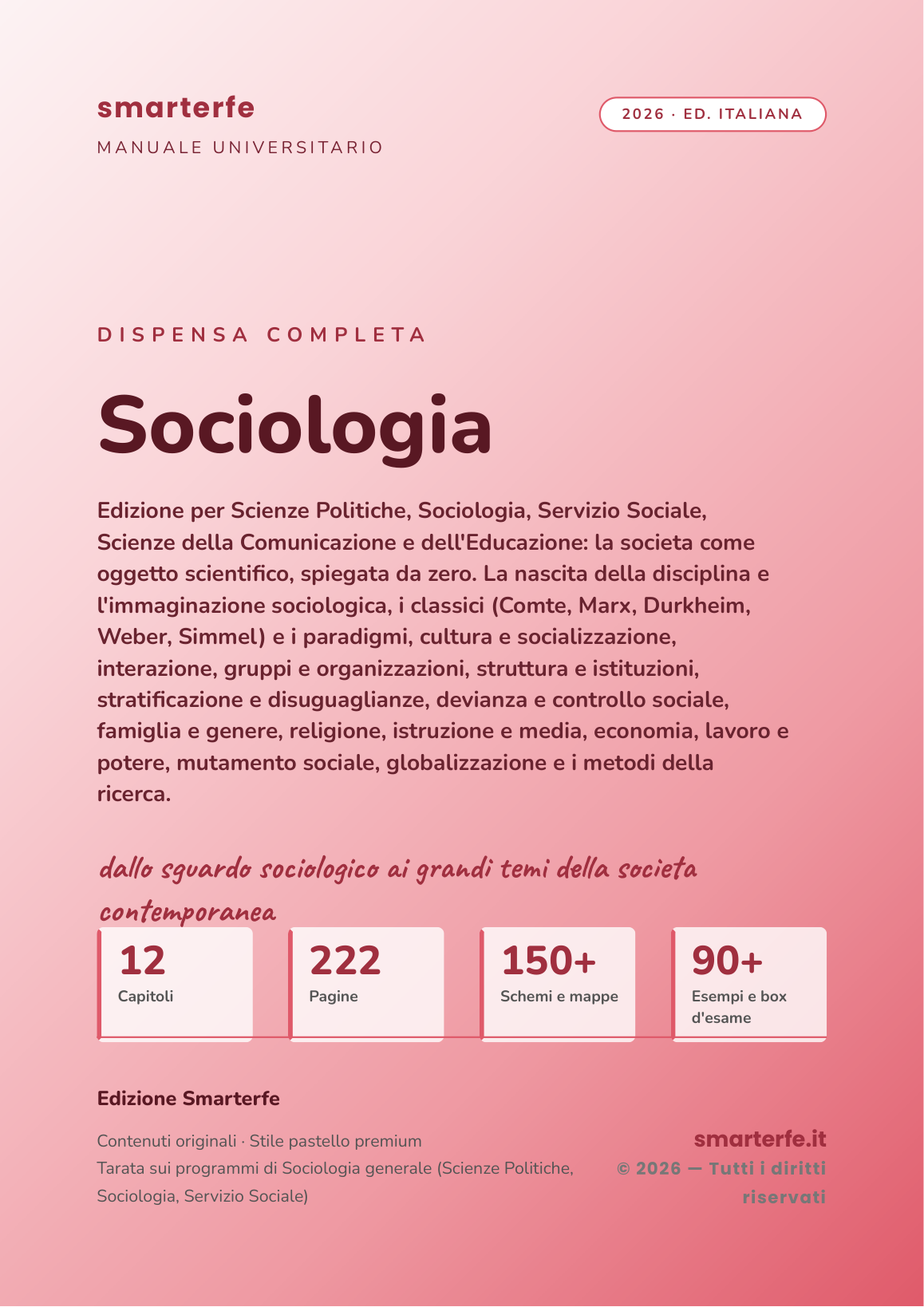 Copertina Sociologia