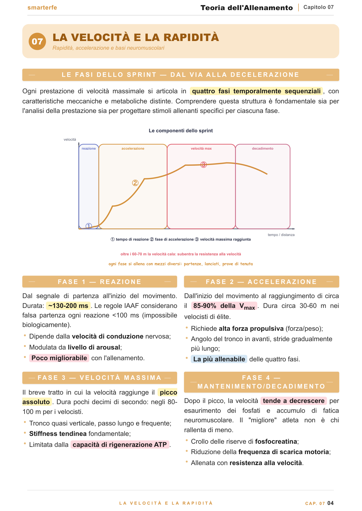 Basi fisiologiche dell'adattamento: sistemi energetici