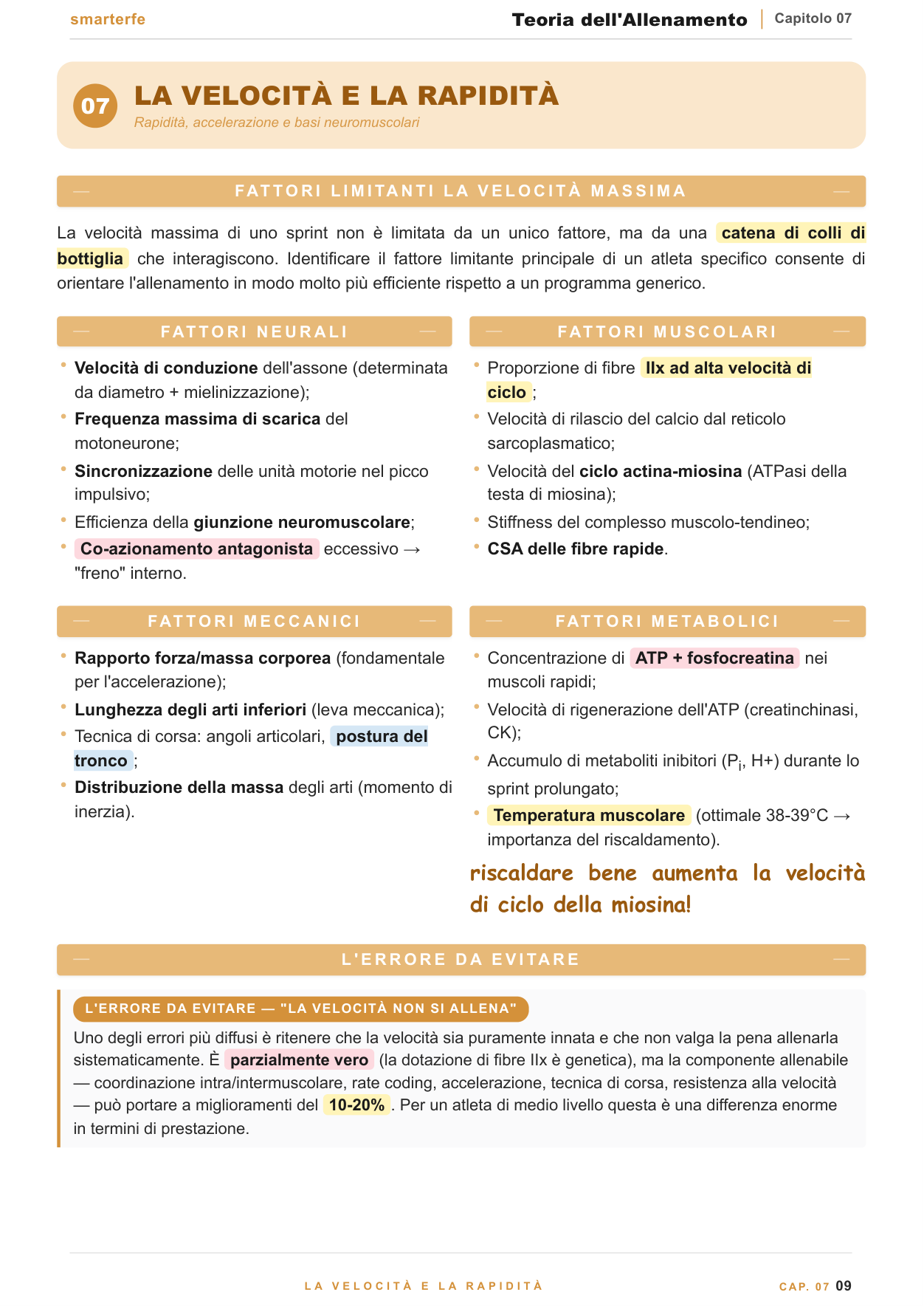 Forza muscolare: basi neuromuscolari e metodi di allenamento