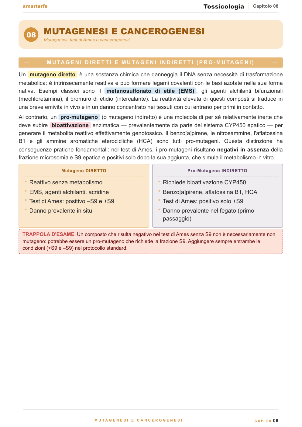 Tossicità d'organo — fegato, rene, sistema nervoso