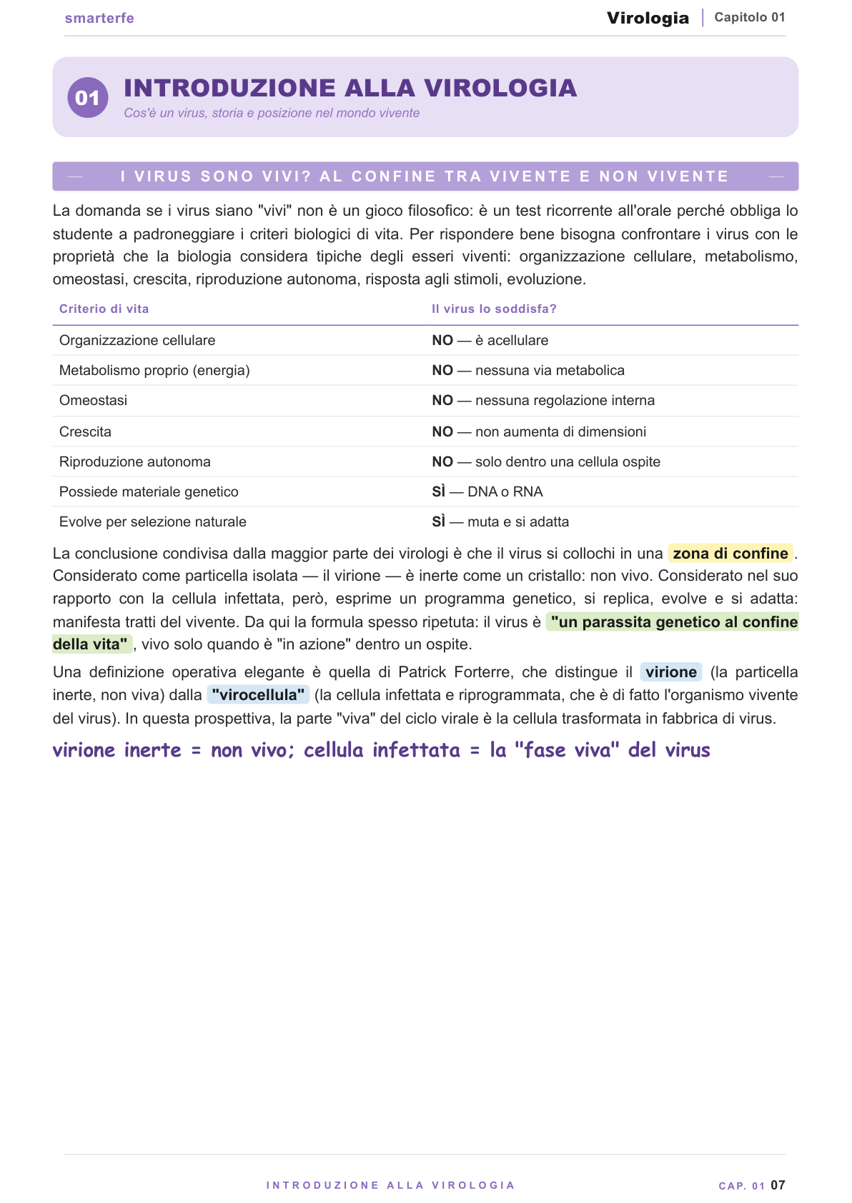 Dispense Virologia Smarter